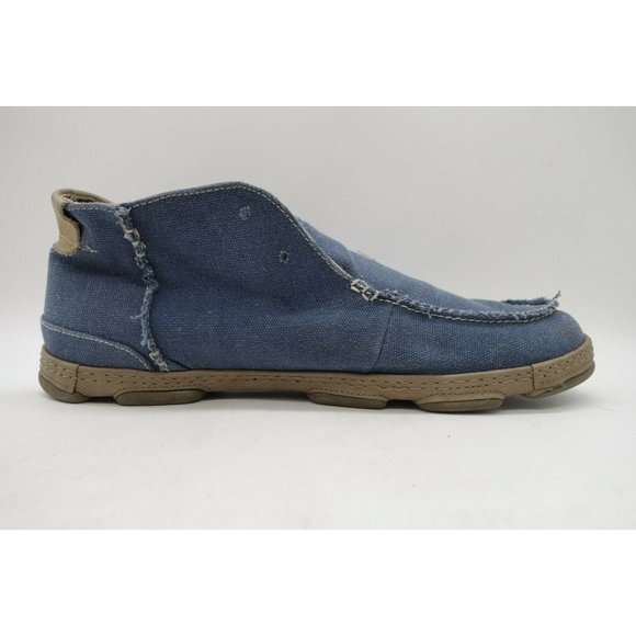 GBX Blue Jean Casual Moc Toe Lace Up Chukka Ankle Boots Shoes Men\'s 11.5 M main image 8